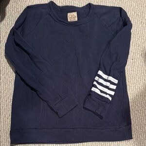 Classic Navy Blue sweatshirt by Chaser